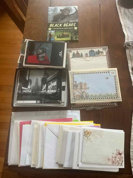 Photo of free Assorted note cards and envelopes (Metuchen NJ) #1