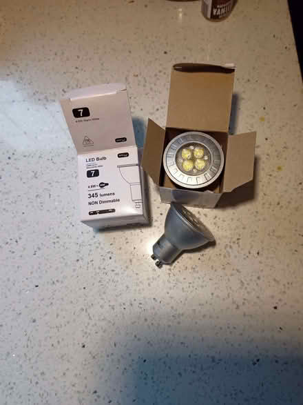 Photo of free Led warm white non dimmable light bulbs (Woodbridge Hill GU1) #1