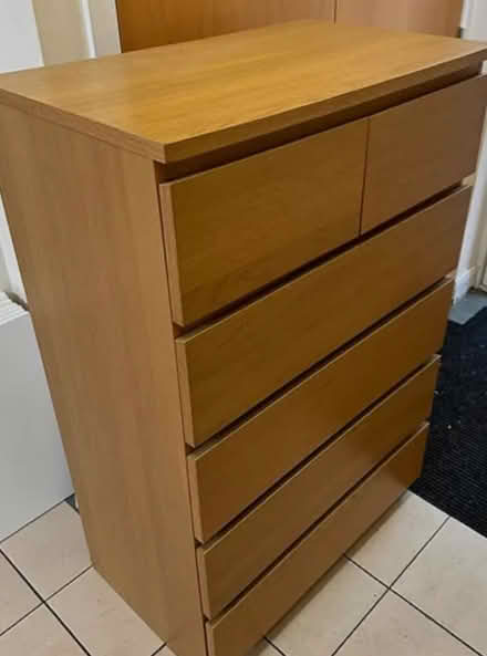 Photo of free Chest of drawers malm Ikea (Wallington SM6) #2