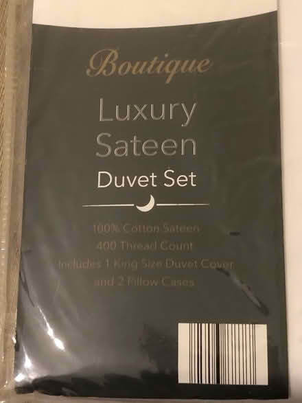 Photo of free White King size duvet set (South Ruislip HA4) #2