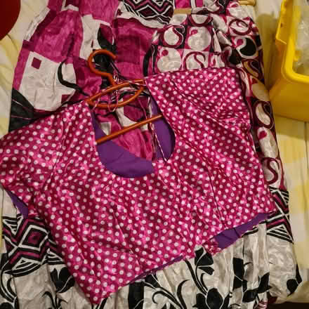 Photo of free Pink sari (Kidlington OX5) #1