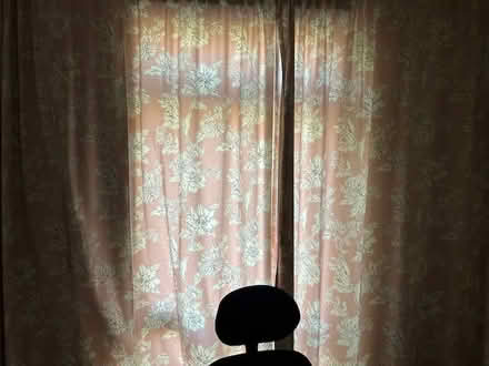 Photo of free Lined curtains pink (SE21 (SE21 (SE21 (West Dulwich)) #3
