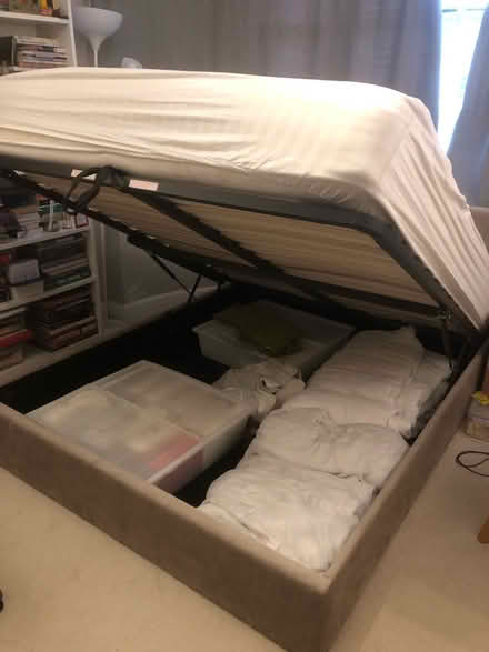 Photo of free Double bed with mattress (South Ruislip HA4) #2