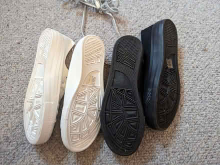Photo of free 2 pairs plimsoles new size 38 (Dyke Road area BN1) #2