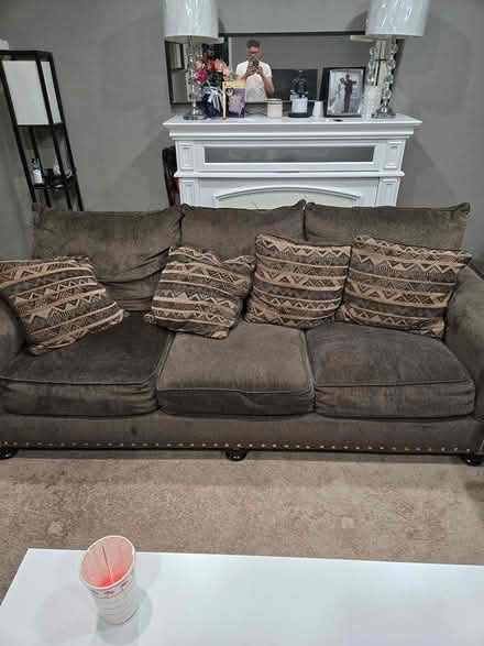 Photo of free Comfy Couch (Denton) #1