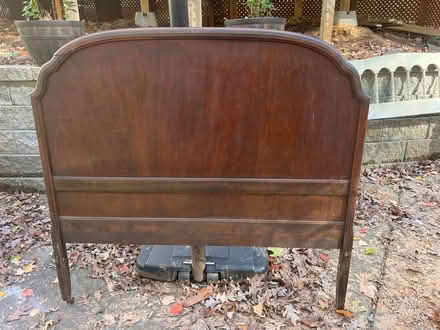 Photo of free Antique Headboard and footboard (Woodstock area) #1