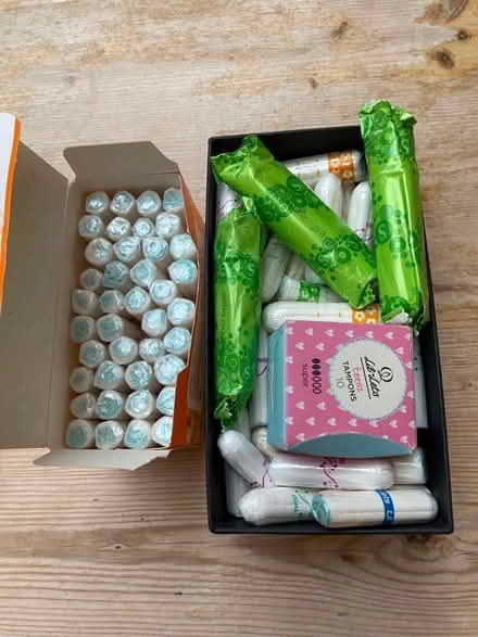 Photo of free Sanitary products - Tampons (Barons Court W14) #1