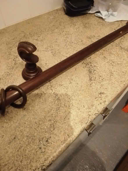 Photo of free Wooden Curtain Pole (Shrewsbury) #1