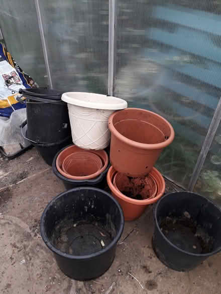 Photo of free Buckets and Large Plant Pots (CT3) #2