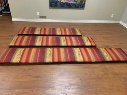 Photo of free 3 window valances & curtain set (SW Calgary) #2