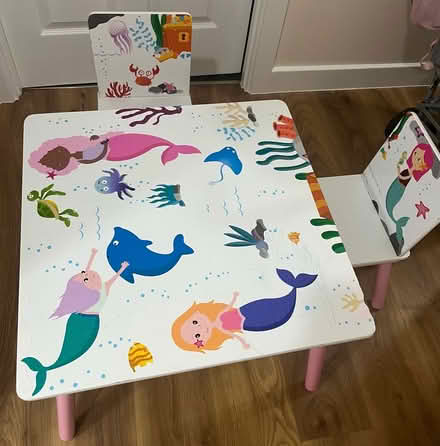 Photo of free Toddler table and one chair only (Maidstone west) #2