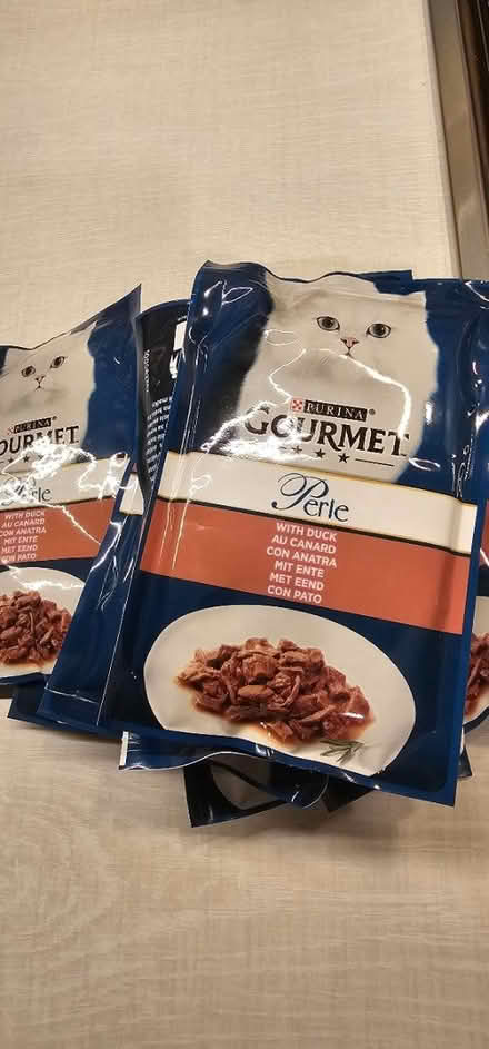 Photo of free 8 packets of Gourmet Cat food (shackleton village CV37) #1