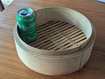 Photo of free Large bamboo steaming basket (Champlain Park) #2