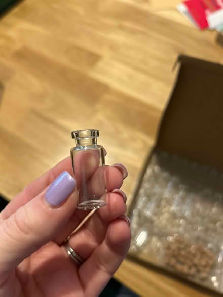Photo of free Approx 50 tiny bottles with corks (Skellingthorpe) #1