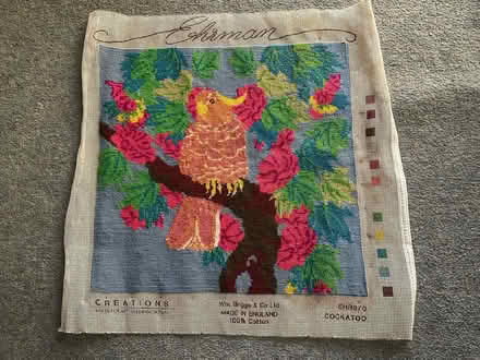 Photo of free Hand-stitched cushion panel (Redcliffe) #1