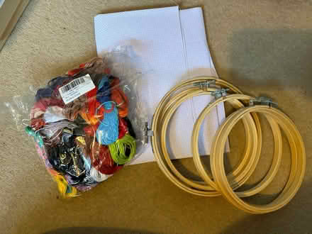 Photo of free Cross stitch craft bits (Bishops Waltham SO32) #1