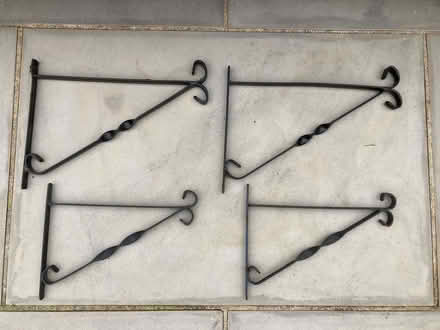 Photo of free Brackets for hanging baskets (Sutton Benger SN15) #1