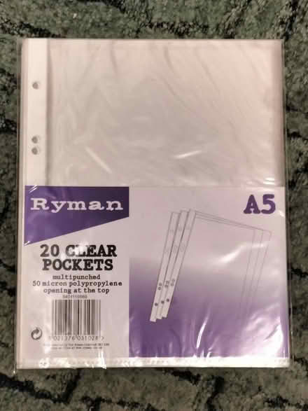 Photo of free A5 size document holders (Garth Hill, RG12) #1