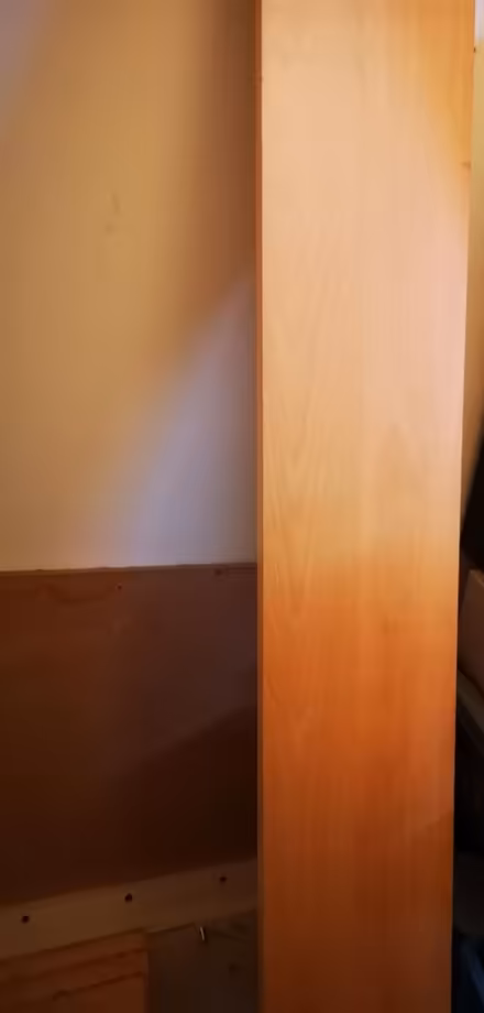 Photo of free Old bookcase - only 3 shelves (Duleek village) #2