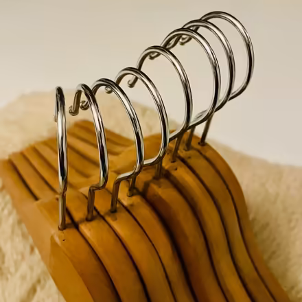 Photo of free Clothes Hangers x8 - Wooden (City of Bristol BS5) #2