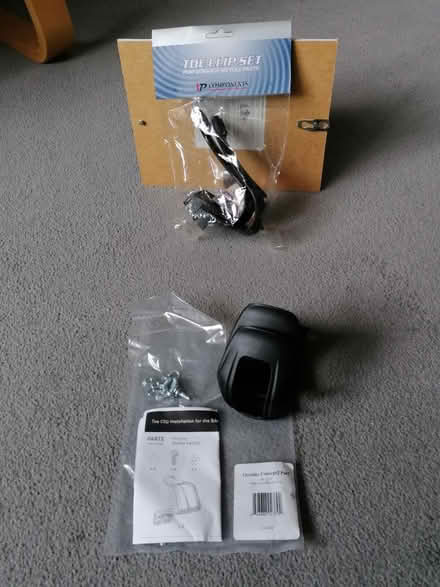 Photo of free Toe clips, two pairs (KT2 Lancaster Gardens) #1