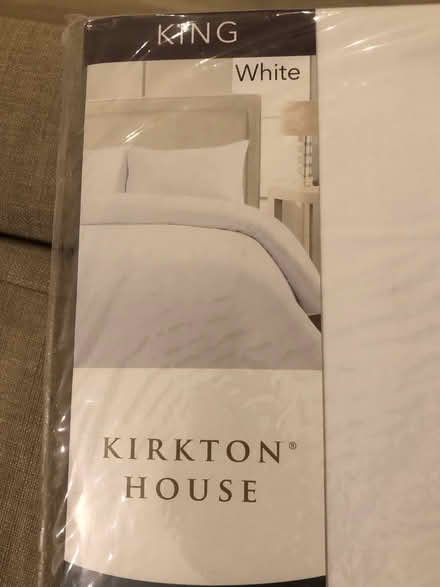 Photo of free White King size duvet set (South Ruislip HA4) #3