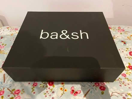 Photo of free Black ba&sh cardboard gift box (Barons Court W14) #2