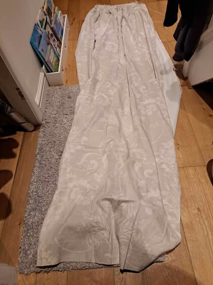 Photo of free Laura Ashley grey Josette curtains (Coulsdon CR5) #2