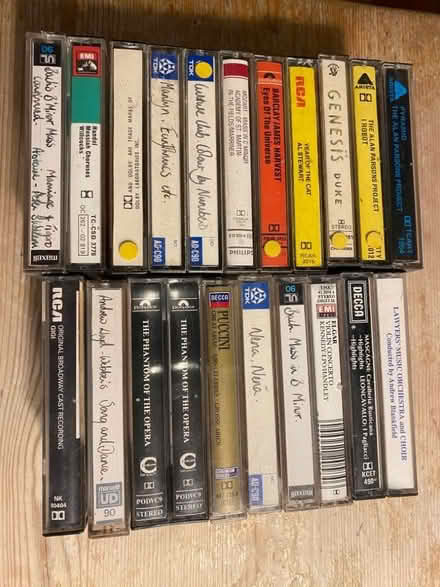 Photo of free Assorted cassette tapes (Barons Court W14) #1