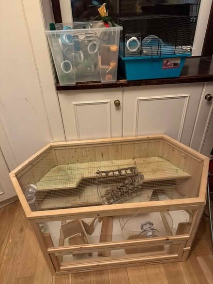 Photo of free Large hamster cage & accessories (Streatham SW16) #1
