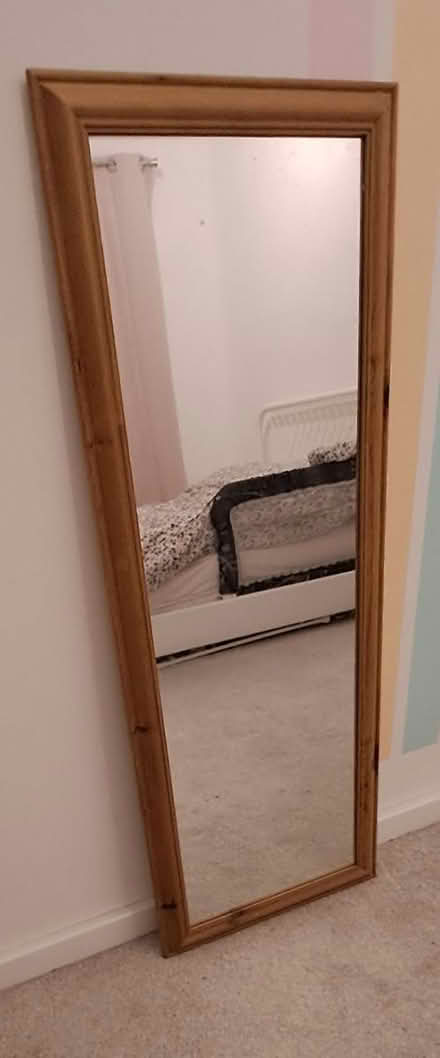 Photo of free Wooden Mirror (Whitehall) #1