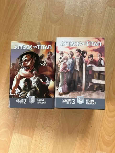 Photo of free Hajime isayama books (Thames ditton, KT7) #2