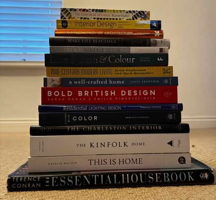 Photo of free Interior Design Book Collection (LE7 Ratcliffe on the Wreake) #1