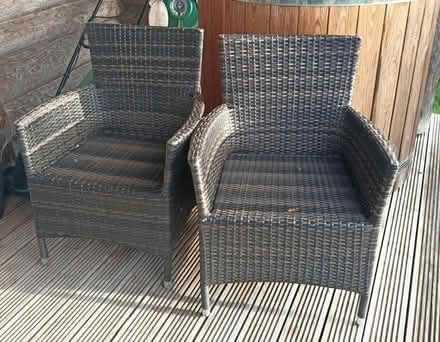 Photo of free Two garden chairs (Romford RM1) #1