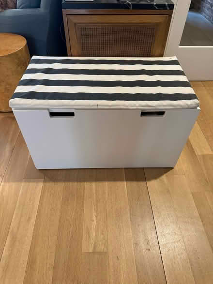 Photo of free Bench with Storage Drawer/ Toy Bin (Prospect Lefferts Gardens) #1