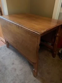 Photo of free Antique wood table (Beacon NY) #1