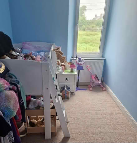 Photo of free Kids white cabin bed (RG4) #1