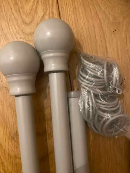 Photo of free Curtain poles, rings and fixings (Scaynes Hill) #3