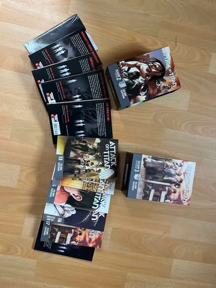 Photo of free Hajime isayama books (Thames ditton, KT7) #3