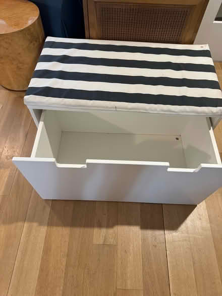 Photo of free Bench with Storage Drawer/ Toy Bin (Prospect Lefferts Gardens) #2