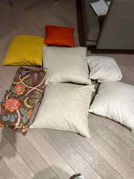 Photo of free 8 cushions 4 with josef frank (Beckenham, Kent) #1