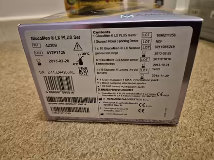 Photo of free GlucoLen LX Plus+ blood test meter (DE72 3BT) #2