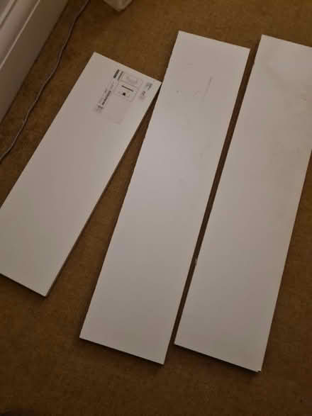 Photo of free Three IKEA shelves and four bracket (SW12 Balham) #1