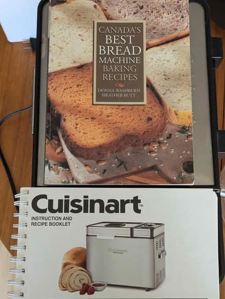 Photo of free Bread maker with recipe book (Champlain Park) #4
