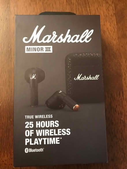 Photo of free Marshall Bluetooth earphones (GL52 (Fairview/Pittville)) #1