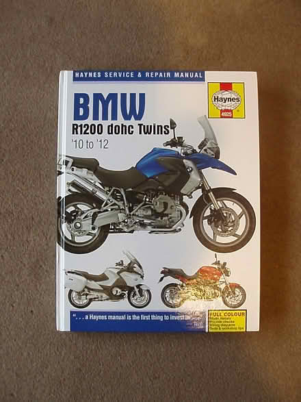 Photo of free bmw r1200 workshop manual (S17) #1