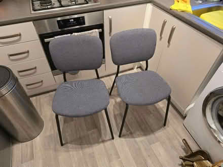 Photo of free 2 x Ikea Chairs (DE11 Blackfordby) #1