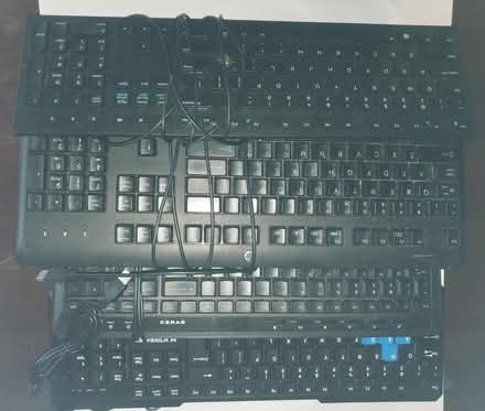 Photo of free 4 wired keyboards (Upper West Side, 108/Broadway) #1