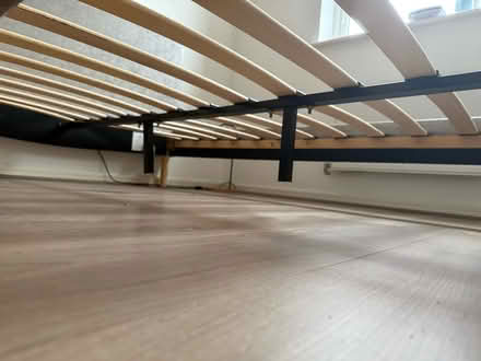 Photo of free (4ft width) small double bed frame (Salford, M7) #2