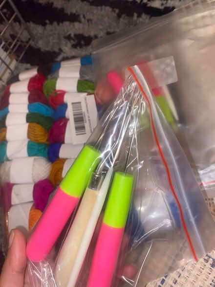 Photo of free Rug making/crochet (?) kit with bag (Near Victoria Park, E9) #3